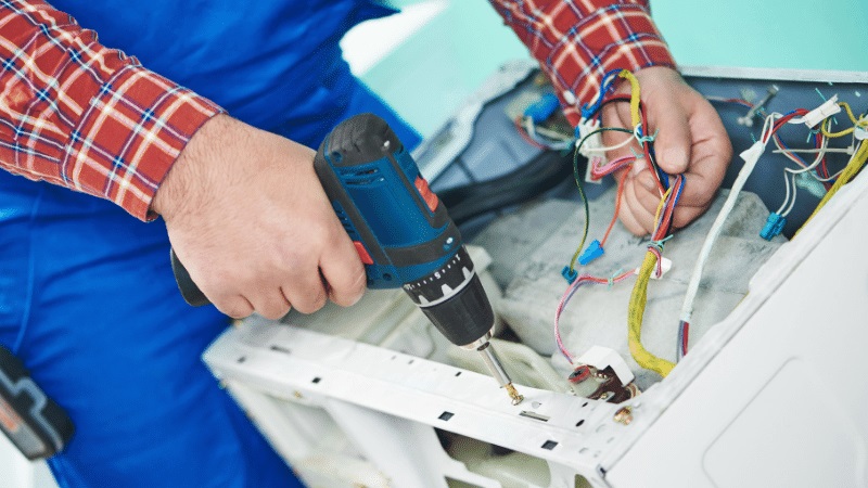Saruhanlı Fagor Fagor çamaşır makinesi kart tamiri – Su almama arızası orijinal parça ile giderildi. - Teknik servis örneği
